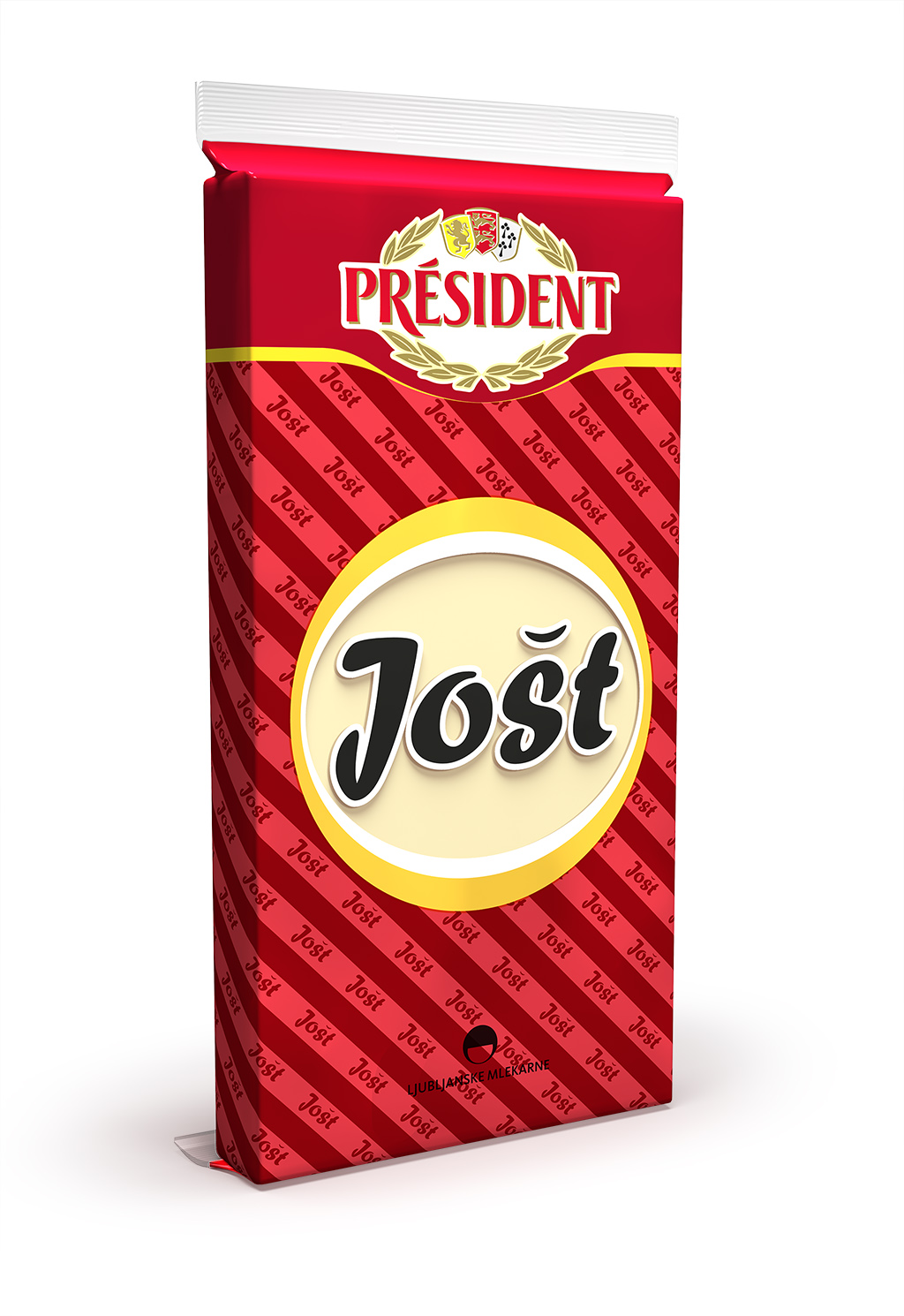Président Jošt semi-hard full fat cheese