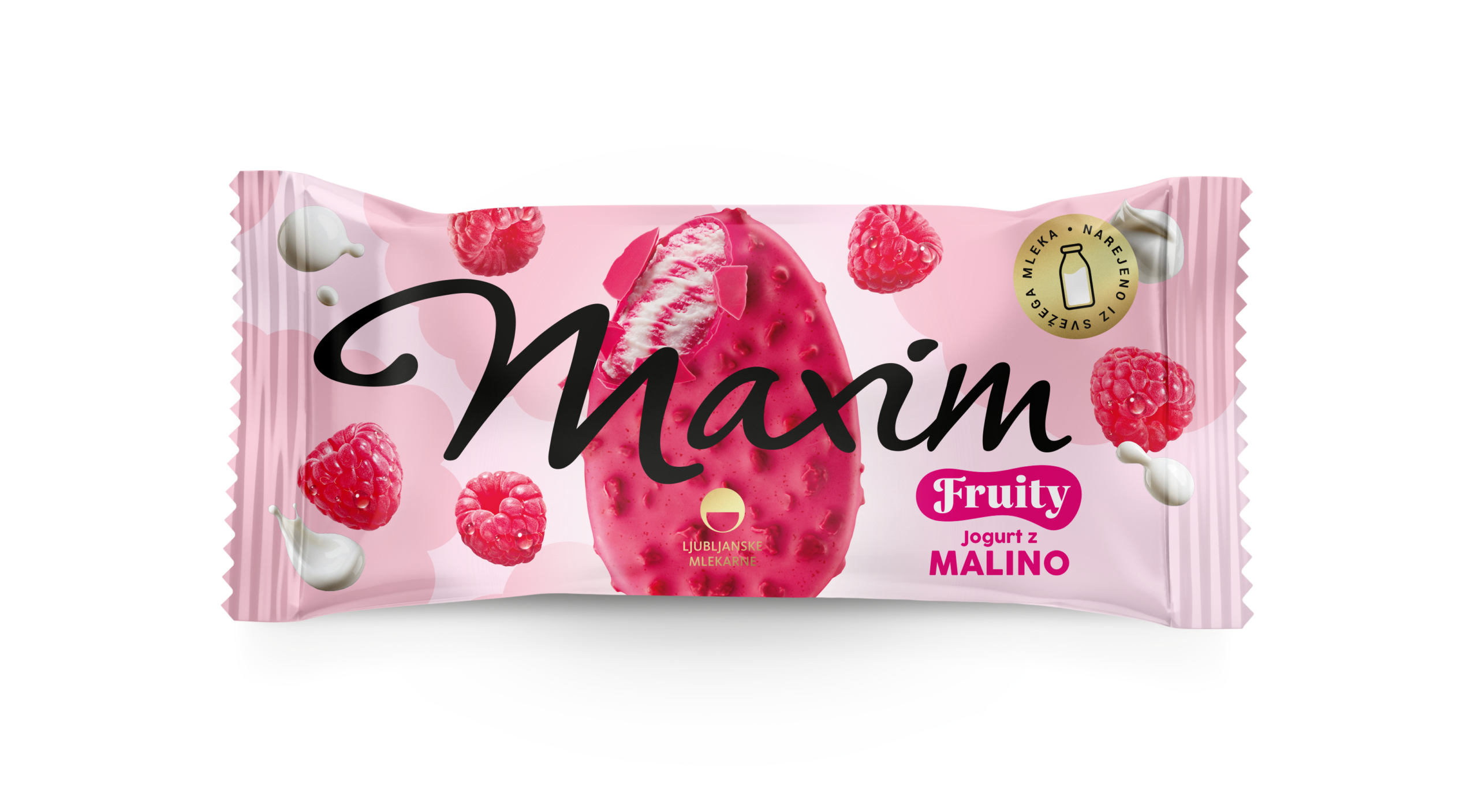 Maxim Premium frozen yoghurt z malino Maxim Premium frozen yoghurt z malino