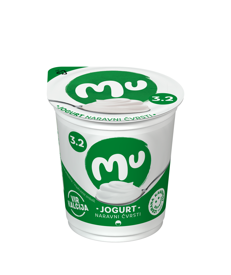 Mu naravni jogurt s 3,2 % m. m.