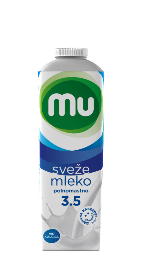 Mu fresh milk with 3,5 % milk fat