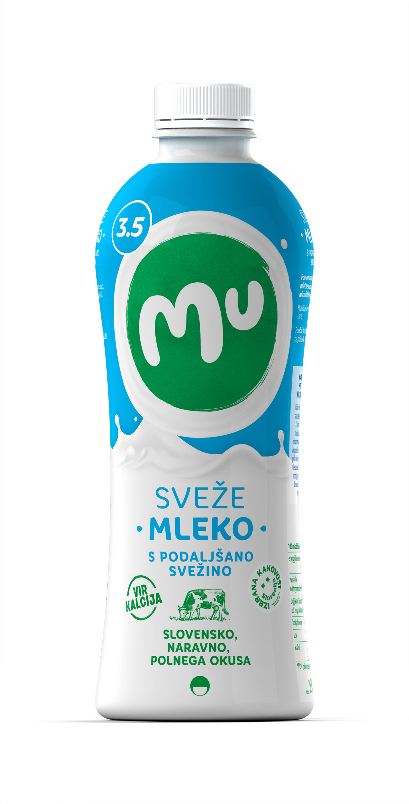 MU sveže mleko s podaljšano svežino 3,5 % m. m.