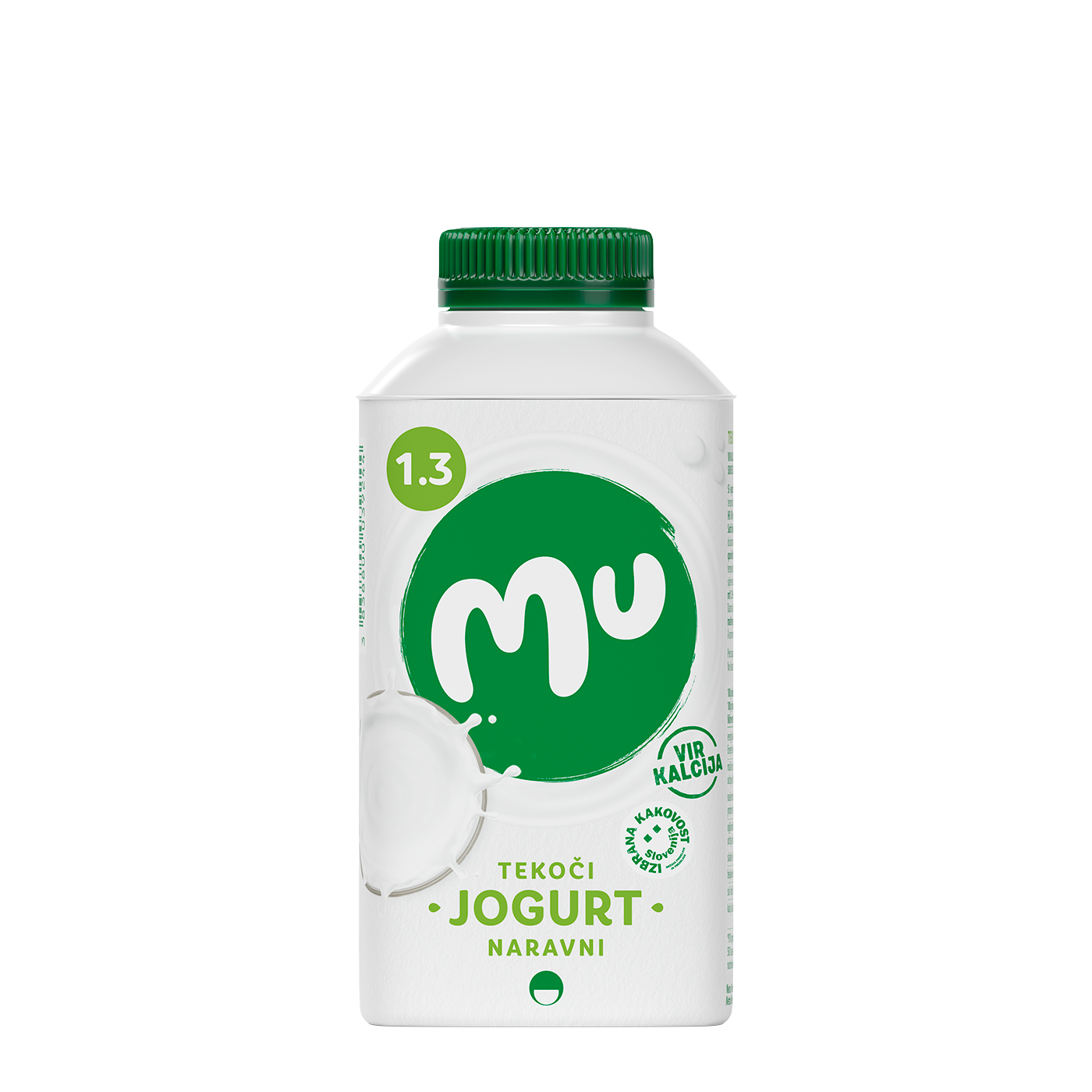 Mu natural drinking yoghurt with 1,3 % milk fat; TT