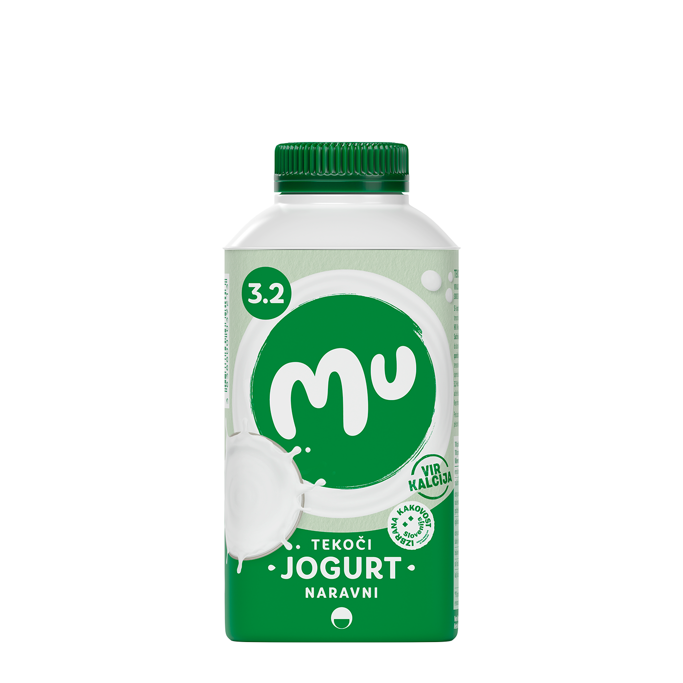 Mu naravni tekoči jogurt s 3,2 % m. m.; TT