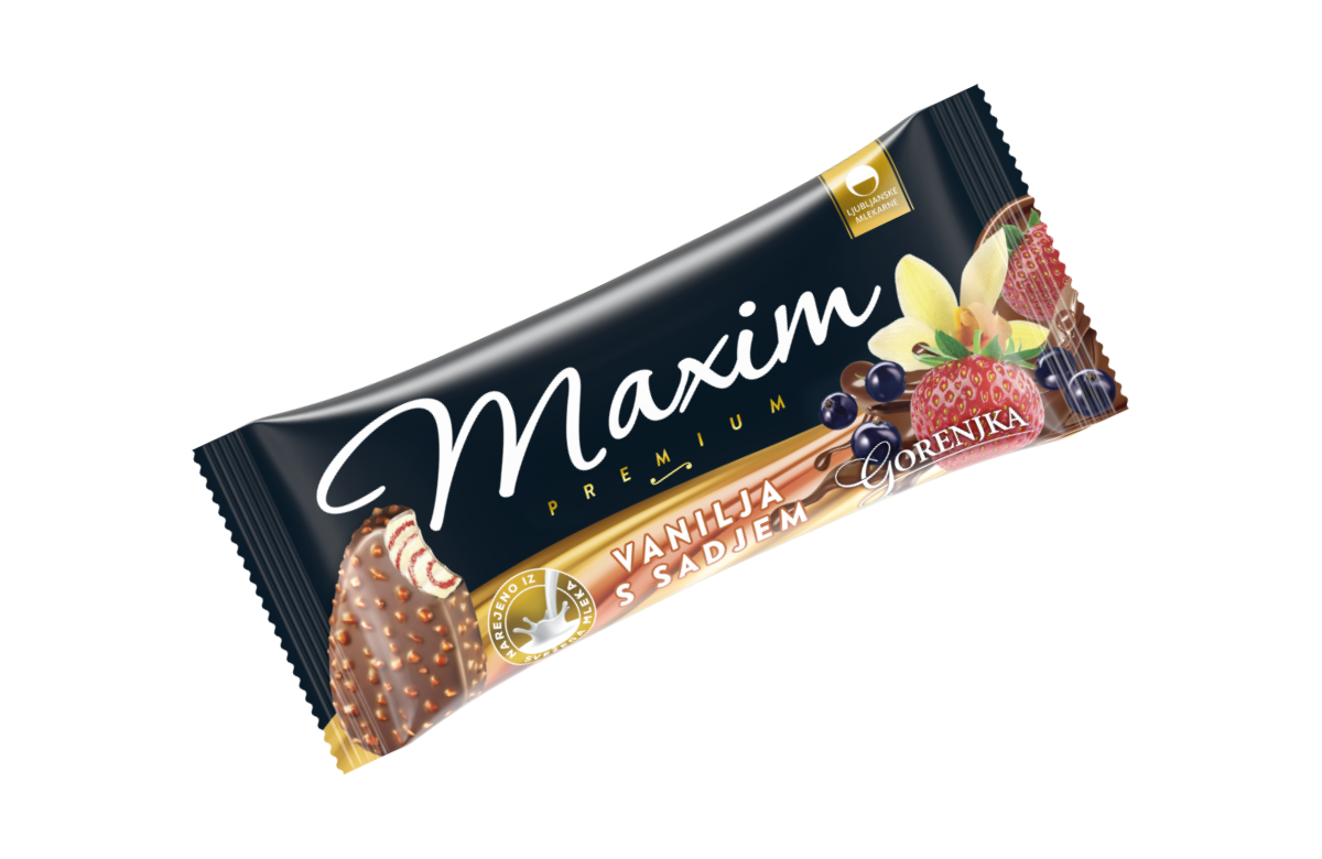 Maxim Premium vanilla with fruit