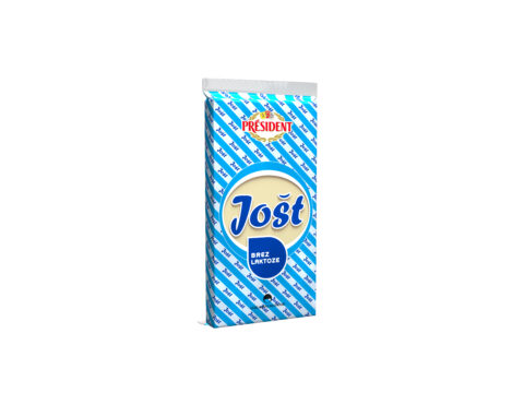Président Jošt lactose free; semi-hard full fat cheese