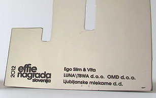 Nagrada za presežke - Effie 2012