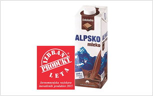 Čokoladno Alpsko mleko je produkt leta!