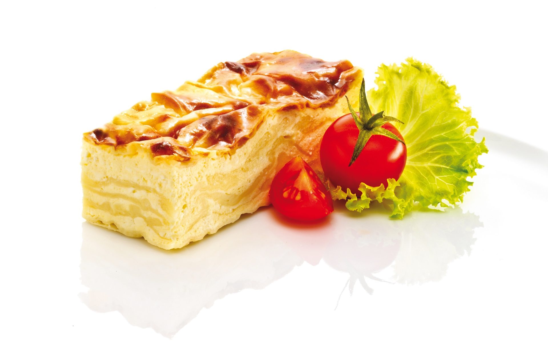 Salty cottage cheese “gibanica” cake - Ljubljanske mlekarne