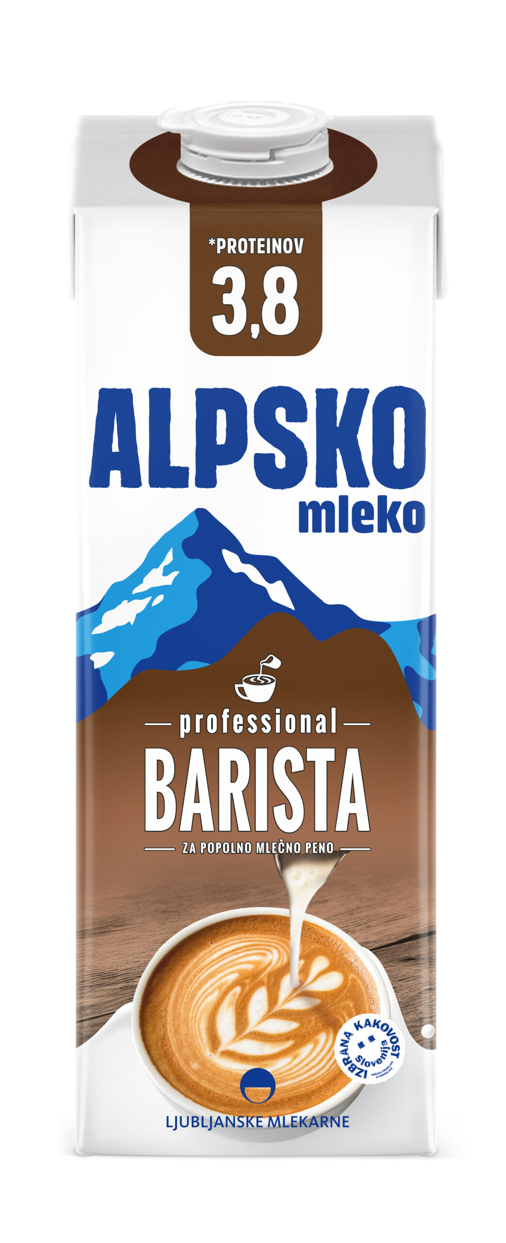 Alpsko mleko Professional Barista