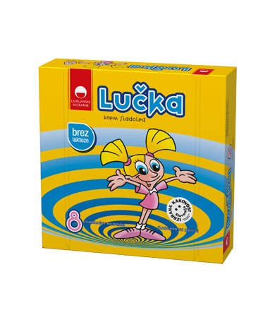 Lučka, vanilla ice cream with cocoa coating – Lactose Free