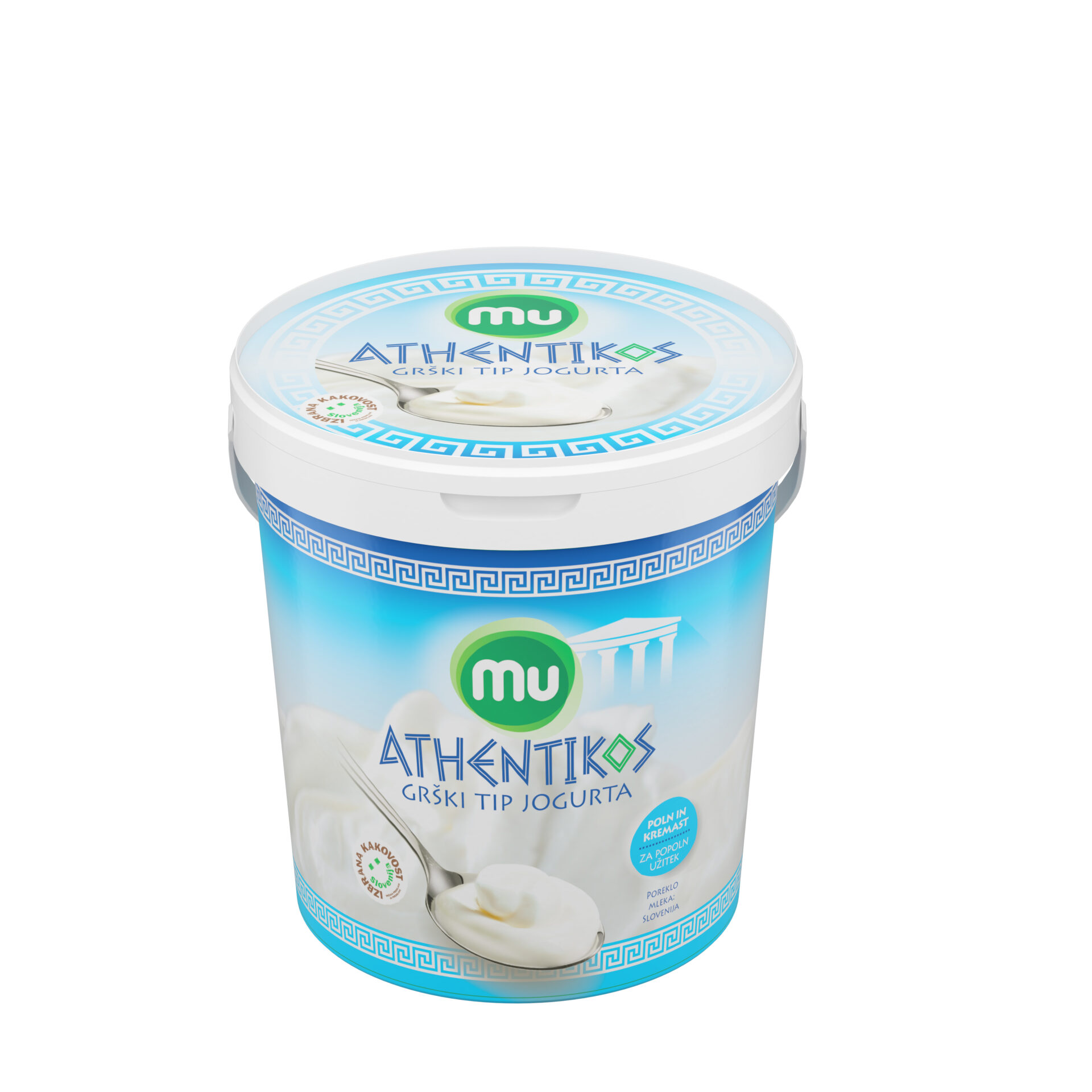 Mu Athentikos naravni jogurt - Ljubljanske mlekarne