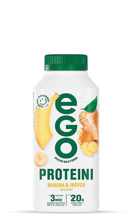 Ego, proteini banana ingver