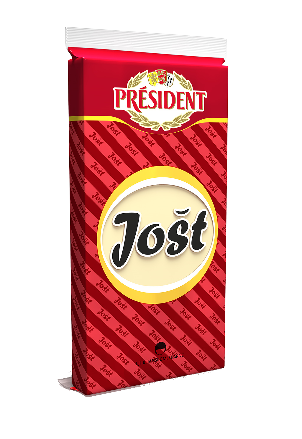 Président Jošt semi-hard full fat cheese