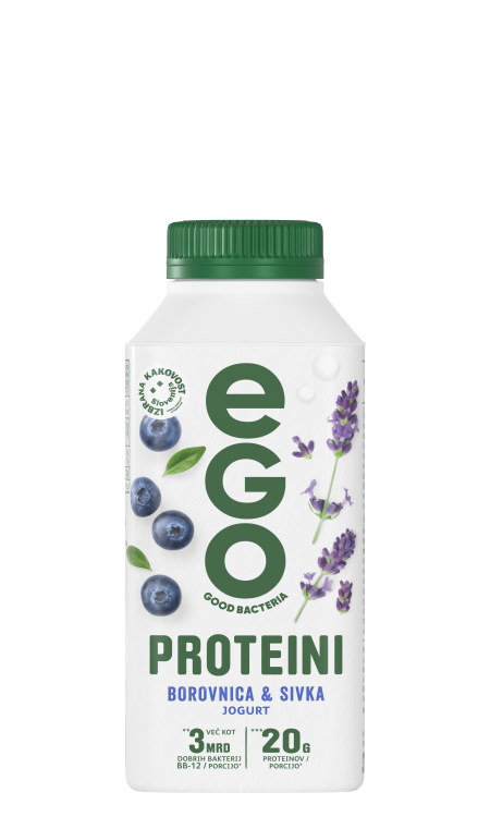 Ego, proteini borovnica sivka