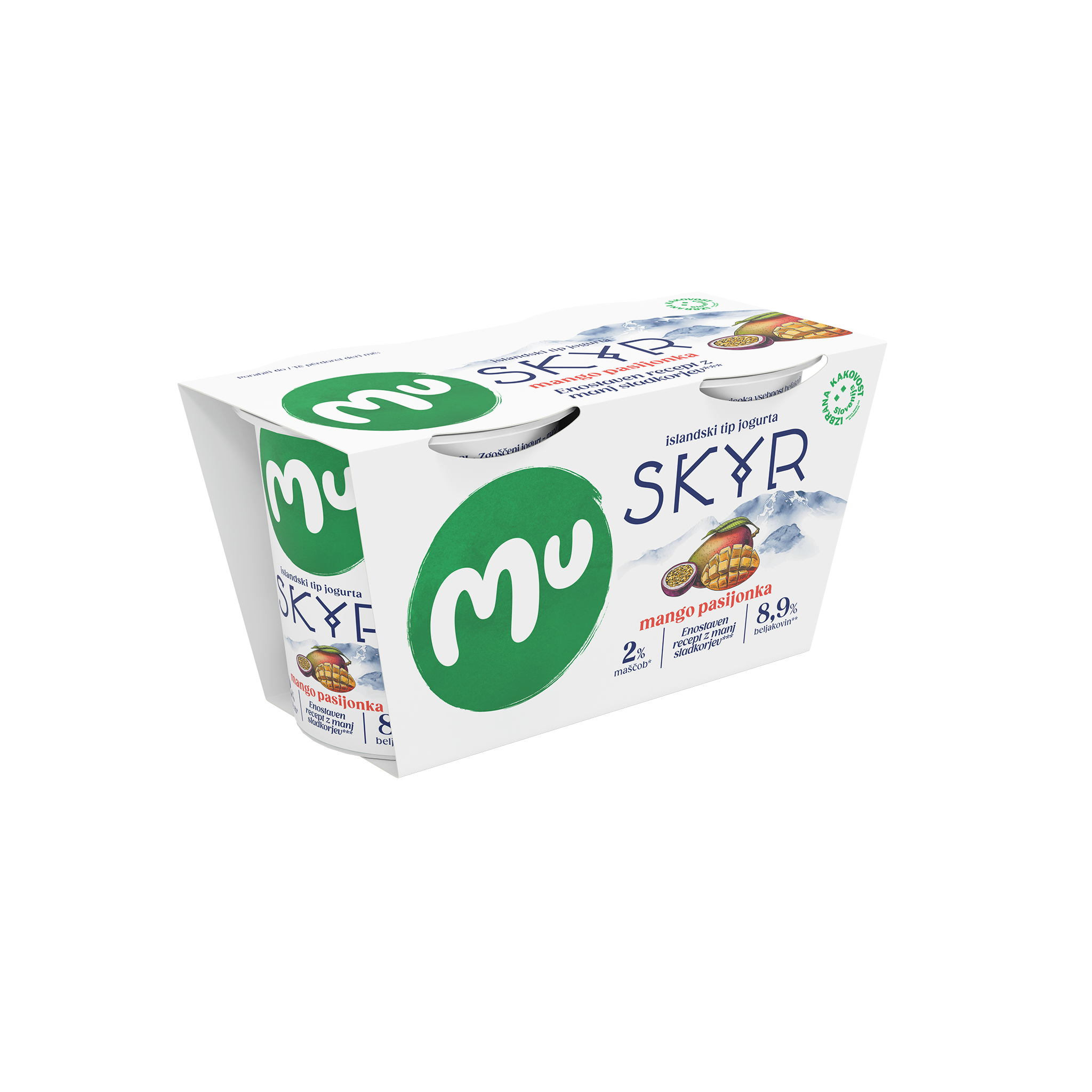 Mu Skyr mango-pasijonka