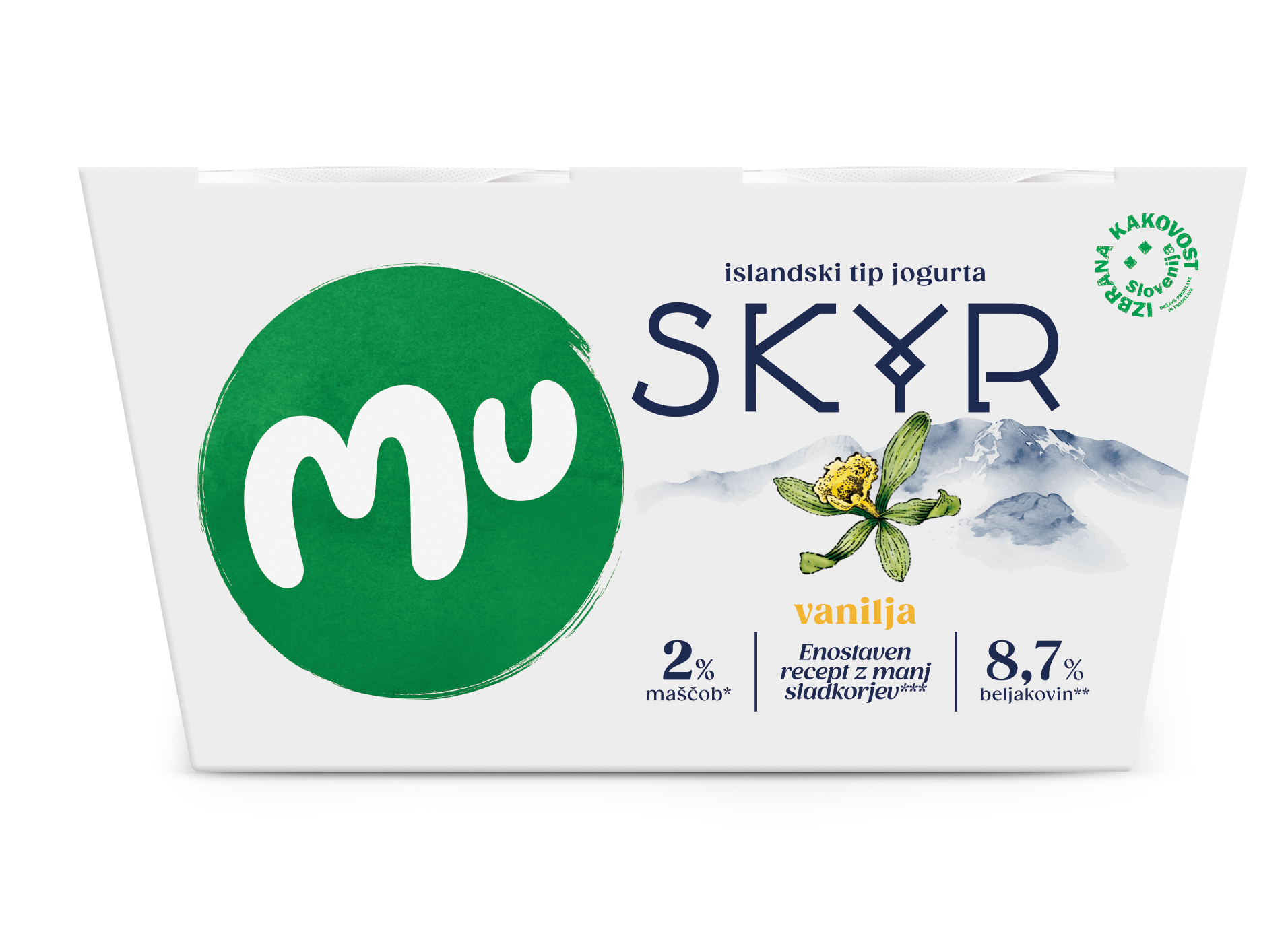 Mu Skyr vanilija